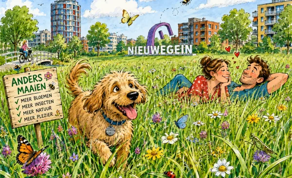 Hoog gras in Galecop en Fokkesteeg is straks geen verwaarlozing, maar beleid