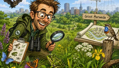 Voordat de bouwplannen komen, mogen eerst de beestjes hun zegje doen