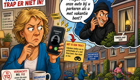 Nieuwegeiners opgelet: deze ‘parkeervraag’ kan een inbraaktruc zijn