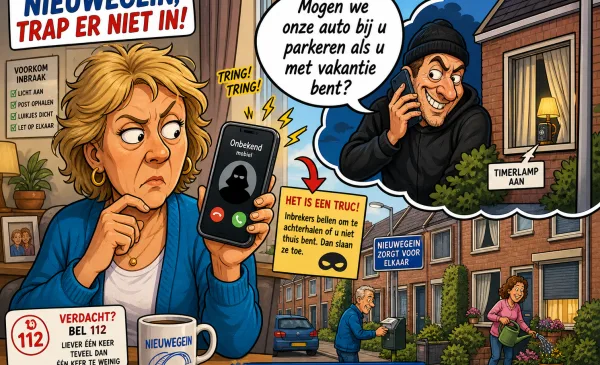 Nieuwegeiners opgelet: deze ‘parkeervraag’ kan een inbraaktruc zijn