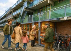 Gratis driegangenmaaltijd, koffie en zomerborrel: Buurtkamer Merwestein opent deuren voor wijkgenoten