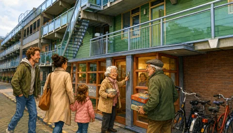 Gratis driegangenmaaltijd, koffie en zomerborrel: Buurtkamer Merwestein opent deuren voor wijkgenoten