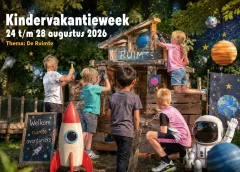 Nieuwegeinse bouwspeeltuinen schieten deze zomer de ruimte in: inschrijving Kindervakantieweek bijna open