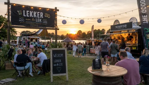 Drie dagen eten, muziek en kinderpret aan het water in Vreeswijk