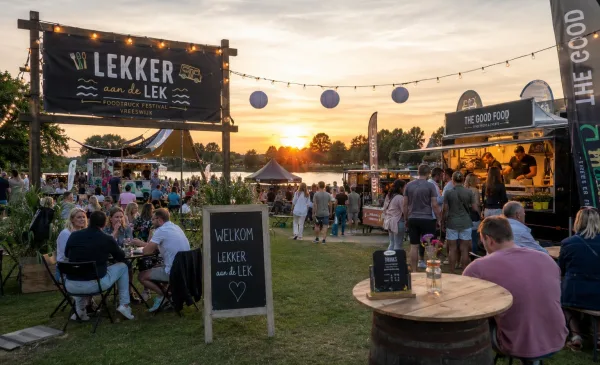 Drie dagen eten, muziek en kinderpret aan het water in Vreeswijk