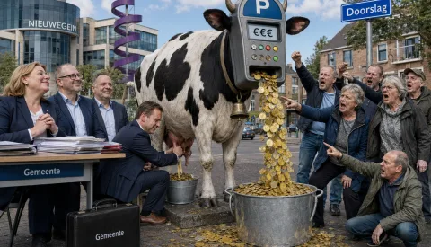 Parkeergarage Antonius weer open, maar dure parkeermaatregel in Doorslag blijft voorlopig staan