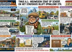 Tinus A.I: ‘Nieuwegein staat op scherp, en het Stadshuis blijft opvallend stil’