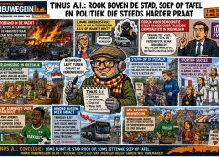Tinus A.I: ‘Rook boven de stad, soep op tafel en politiek die steeds harder begint te praten’