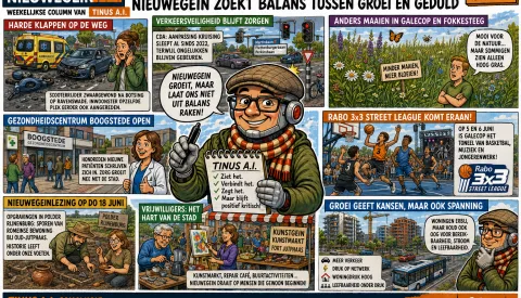 Tinus A.I: ‘Van hoog gras tot harde klappen, Nieuwegein zoekt balans tussen groei en geduld’
