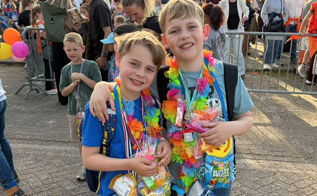Veel snoep op de slotdag van de 50ste avondvierdaagse