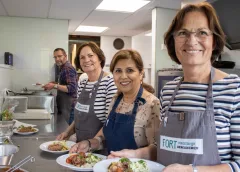 Bevrijdingsdag werd in Vreeswijk gevierd met vrijheidsmaaltijd