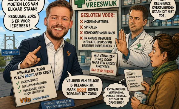 VVD Nieuwegein geschokt door handelswijze apotheek Vreeswijk