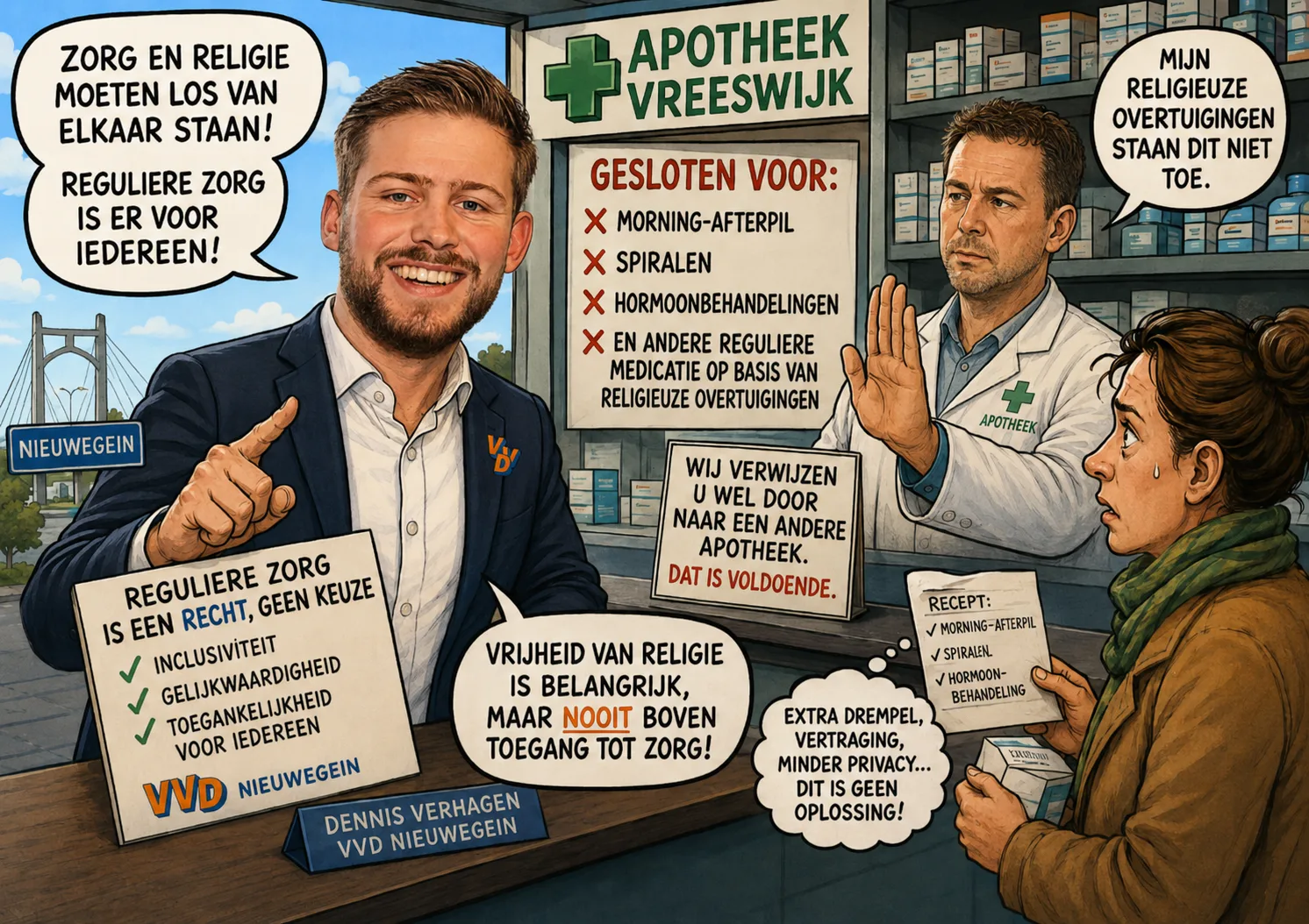 VVD Dennis Verhagen Apotheek Vreeswijk