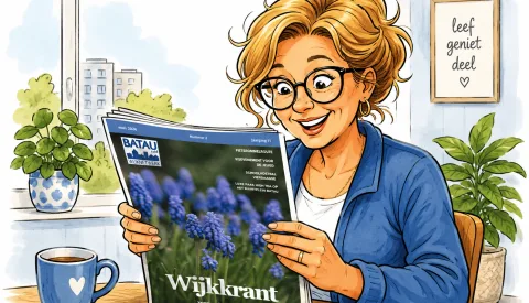 Van Fietsrommelroute tot nieuw Batenhofje: lees de wijkkrant van Batau-Zuid