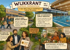 Nieuwe wijkkrant Centrum Merwestein online: volop veranderingen in hart van Nieuwegein