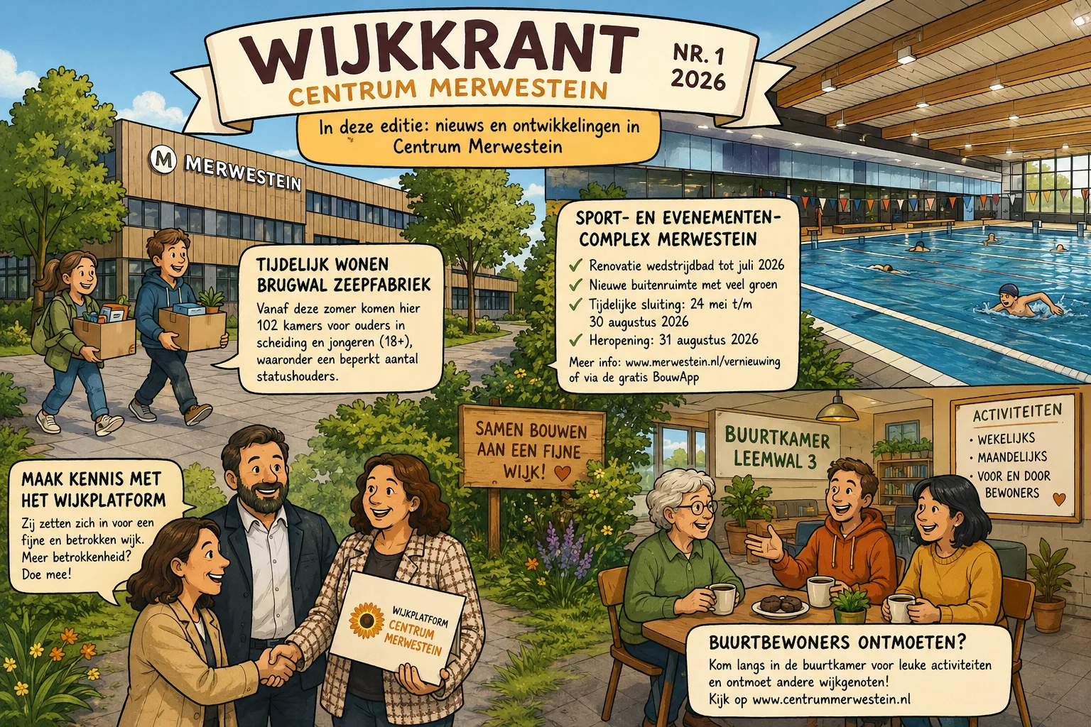 Wijkkrant Merwestein Centrum mei 2026