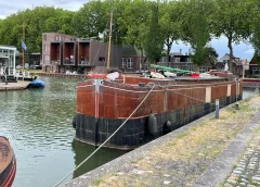 Zeldzame baquet de Charleroi Dumas te zien bij Museumwerf Vreeswijk in Nieuwegein