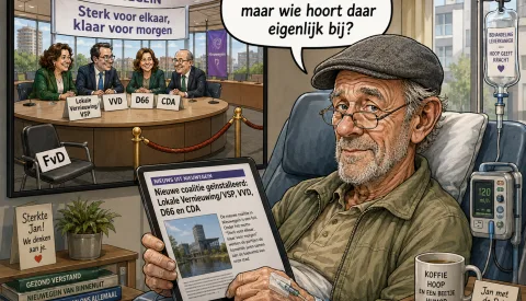 Jan met de Pet: ‘Sterk voor elkaar begint niet aan de formatietafel’
