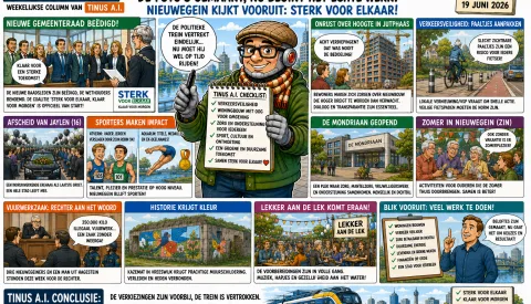 Tinus A.I: ‘De stoelen zijn verdeeld, de foto’s gemaakt, nu begint het echte werk’