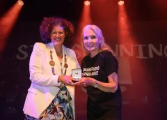 Stadspenning voor Gerda Kagie, generaties Nieuwegeiners leerden bij haar dansen