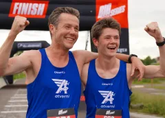 14 jarige Robin klopt zijn vader bij snelle BIG5 op de Nedereindse Berg