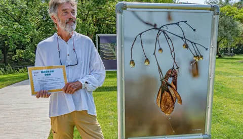 Nieuwegeinse fotograaf Ad Witte wint prijs bij fotowedstrijd Botanische Tuinen