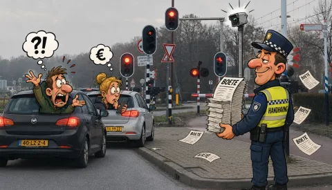 Nieuwegeiners kregen voor ruim 2,2 miljoen euro aan verkeersboetes