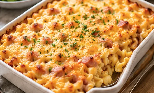 Koken met PEN: ‘Romige macaronischotel met kaas en ham’