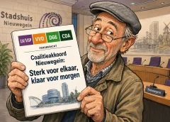 Jan met de Pet ziet eindelijk het coalitieakkoord op tafel liggen