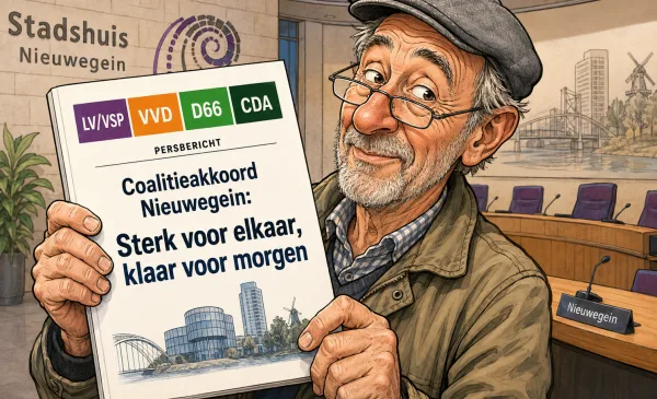 Jan met de Pet ziet eindelijk het coalitieakkoord op tafel liggen