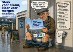 Coalitieakkoord Nieuwegein op tafel, Jan met de Pet neemt zijn tijd om het door te nemen