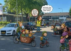 Hoe veilig is de schoolspits in Nieuwegein echt? Ouders mogen het nu zelf zeggen