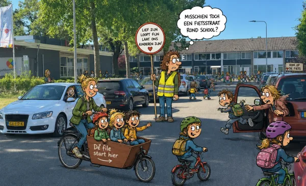 Hoe veilig is de schoolspits in Nieuwegein echt? Ouders mogen het nu zelf zeggen