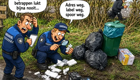 Nieuwegein grijpt steeds vaker in bij afvaldumping, maar de dader blijft meestal buiten beeld