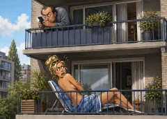 Nieuwegeiner fotografeerde halfnaakte buurvrouw stiekem vanaf zijn flat