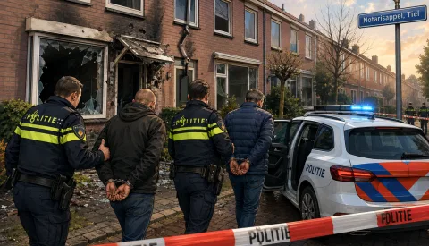 Twee Nieuwegeiners aangehouden na explosie bij woning in Tiel