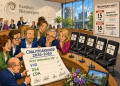 Nieuwegein krijgt politieke sleutelweek: coalitieakkoord op tafel en benoeming wethouders