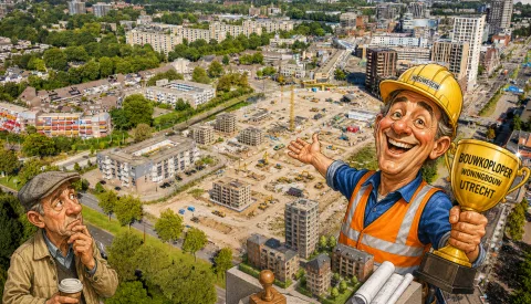 Nieuwegein bouwt harder dan de rest van de provincie