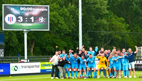 s.v. Parkhout 2 opnieuw naar finale na knappe zege op Zuidvogels