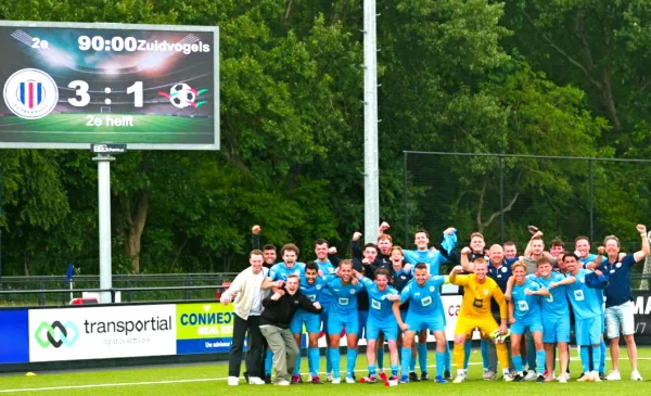 s.v. Parkhout 2 opnieuw naar finale na knappe zege op Zuidvogels