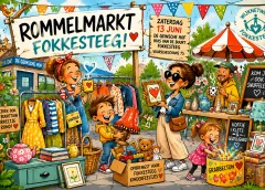Rommelmarkt Fokkesteeg helpt kinderen aan een onvergetelijk feestje