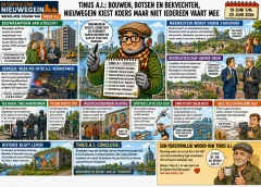 Tinus A.I: ‘Bouwen, botsen en bekvechten, Nieuwegein kiest koers maar niet iedereen vaart mee’