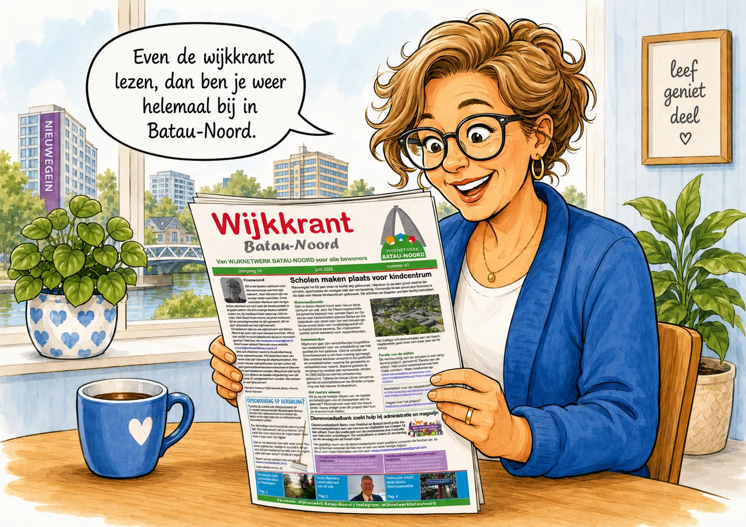 Wijkkrant Batau Noord juni 2026