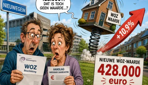 WOZ-waarde in Nieuwegein stijgt naar gemiddeld 428.000 euro