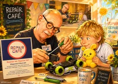 Repair Café Nieuwegein helpt inwoners met kapotte zomerspullen