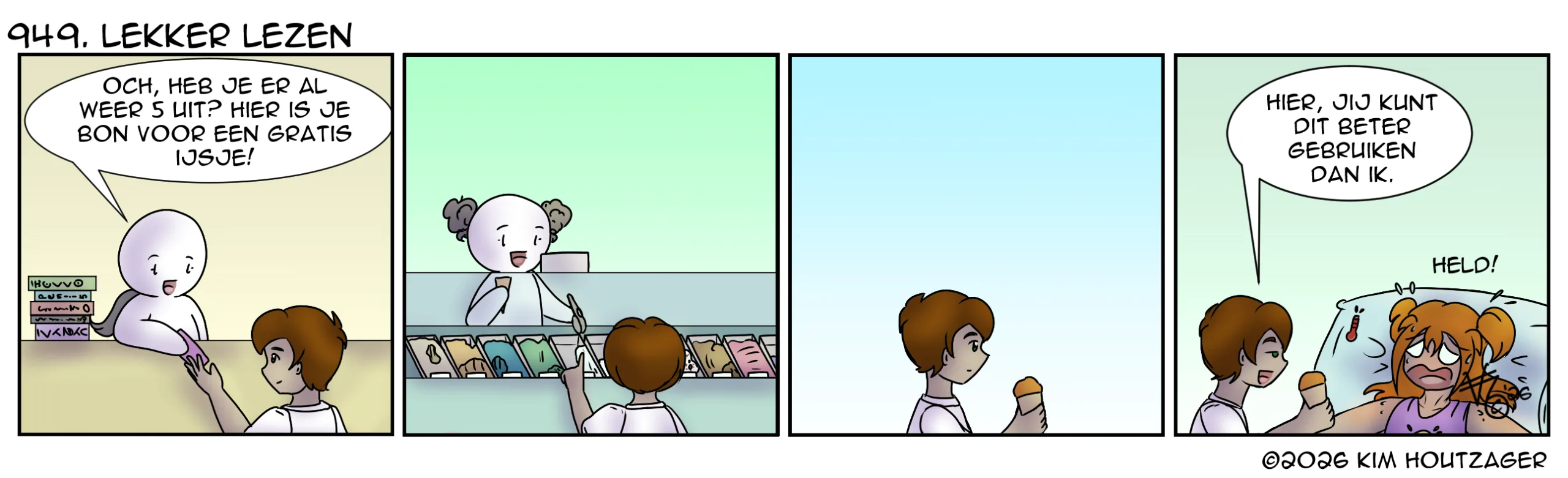 Kim Houtzager strip