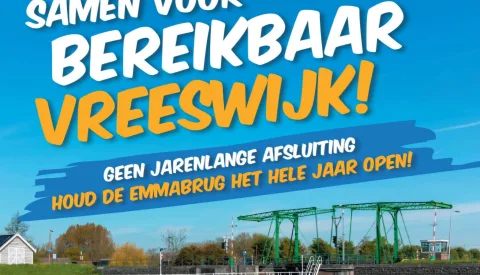 Actie bij Emmabrug: Vreeswijk wil niet opnieuw worden afgesneden