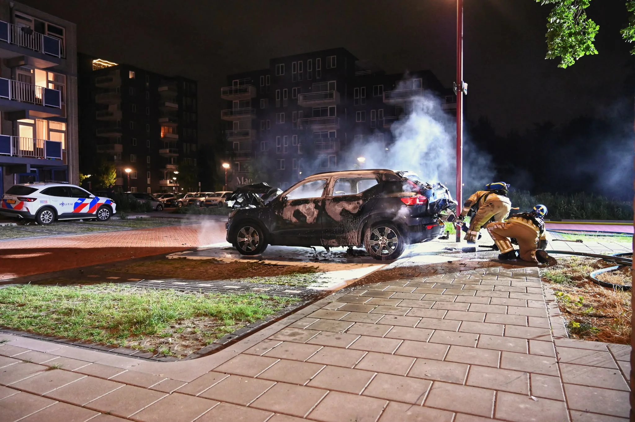 autobrand aan de Dukatenburg