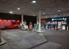 Brandweer rukt uit voor rookontwikkeling bij nieuw OK-tankstation aan de Richterslaan