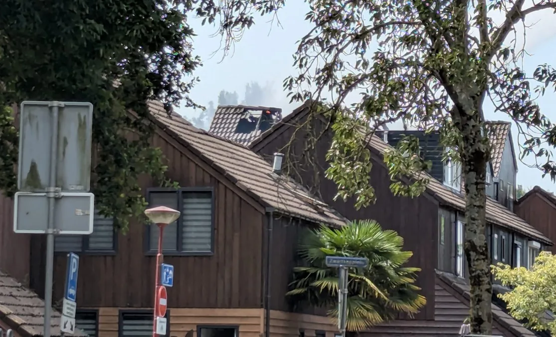 Dak ingestort Matkopsingel